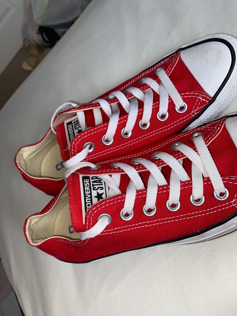 red converse size 5 womens